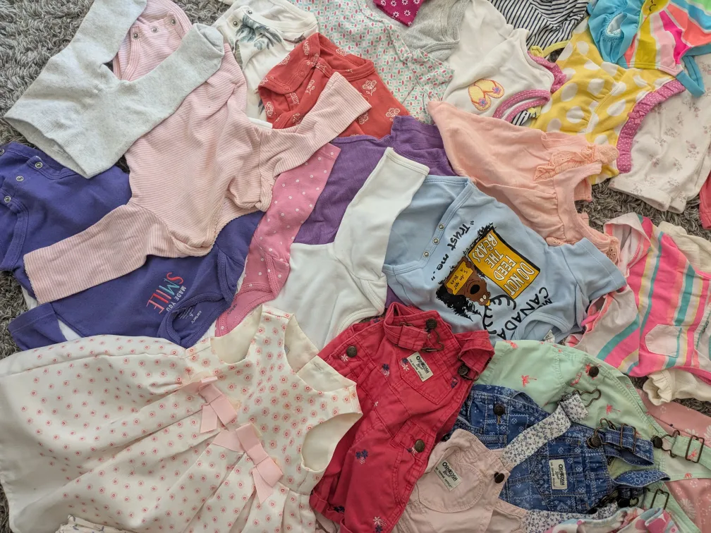 More than 60 pieces 6 months Baby Clothes Bundle thumbnail