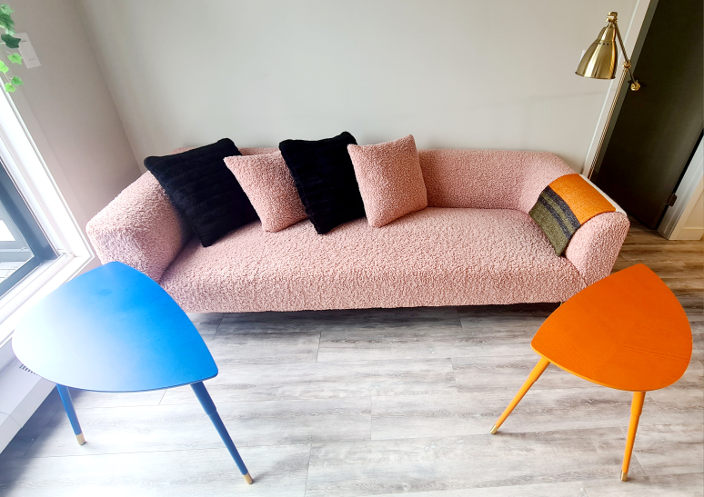 SofaStructube Sven Faux Shearling 3-seater sofa