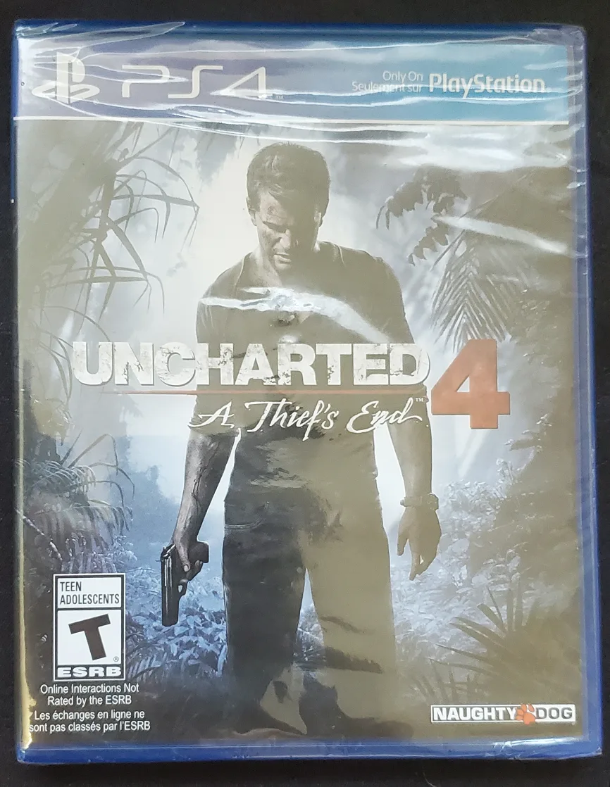 Uncharted 4: A Thief’s End (PS4) – Factory Sealed 🧡 thumbnail