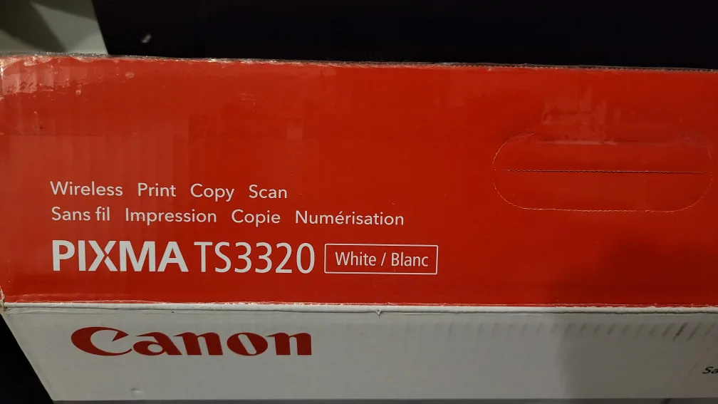 Canon PIXMA TS3320 Wireless Printer - White image indicator(2)