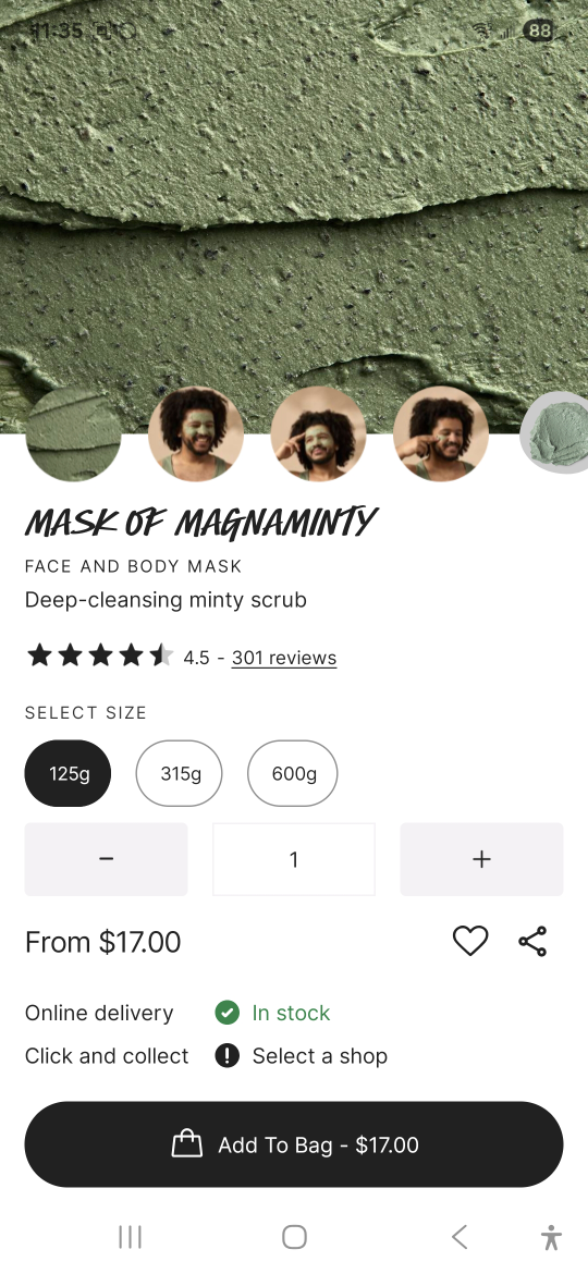 Lush Mask of Magnaminty 125g
