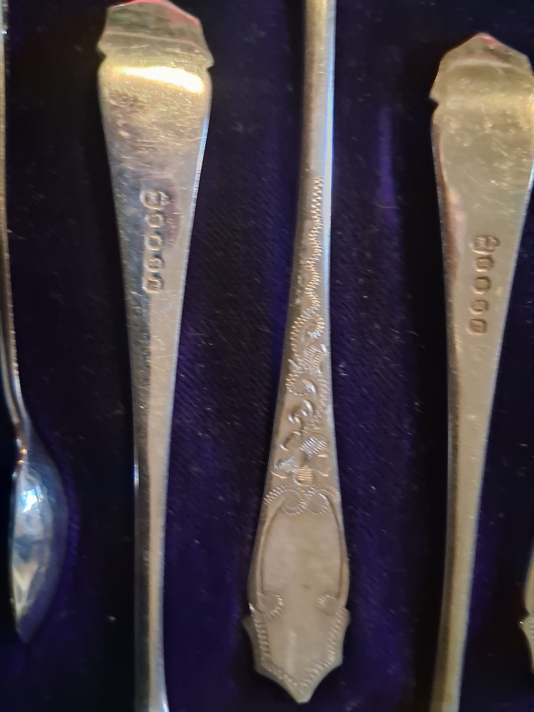 Scottish Silver Spoon Set - photo 4