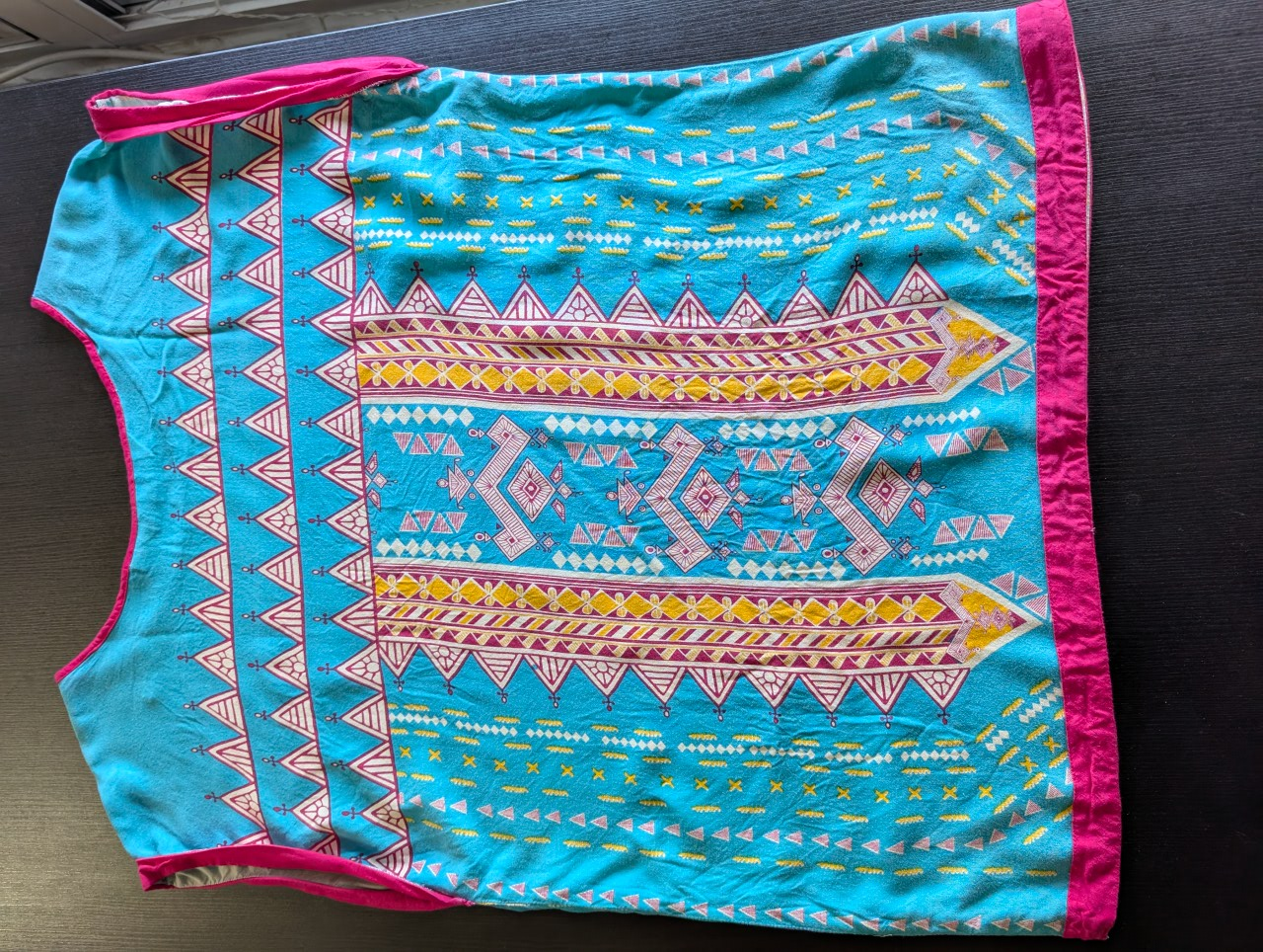 Gorgeous Blue Patterned Top - photo 3