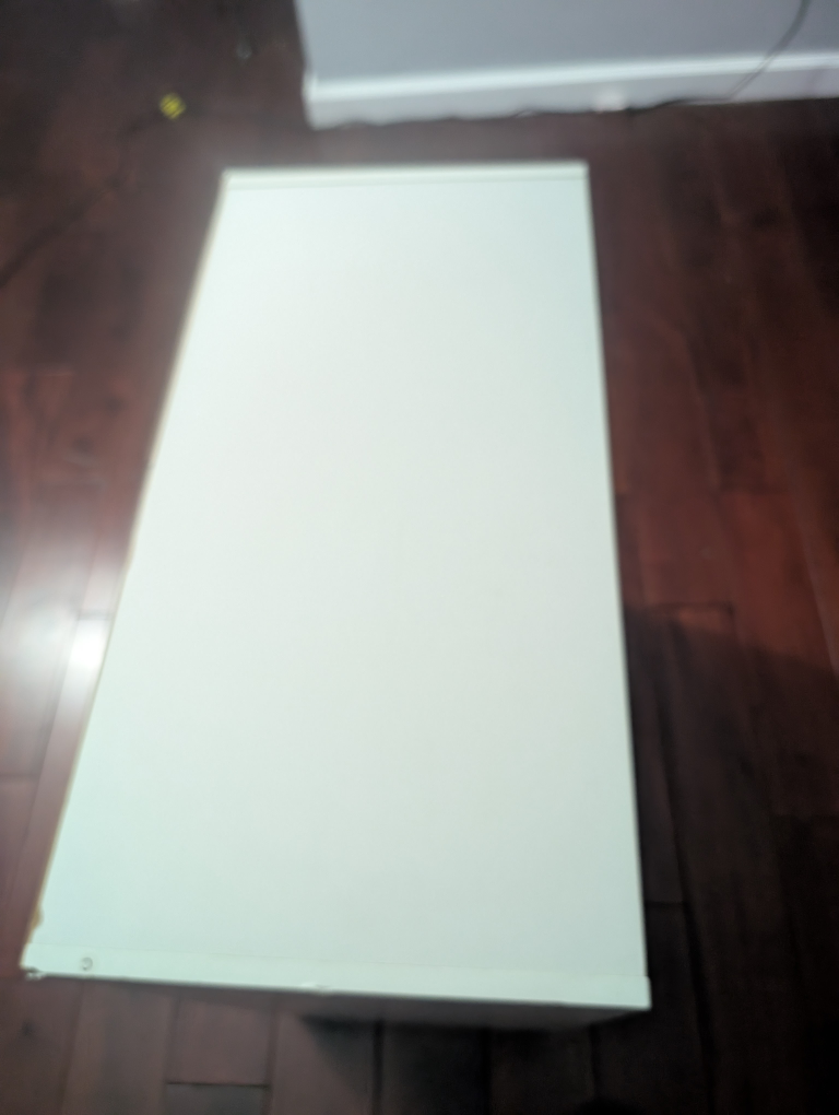 White Shoe Cabinet with Cubbies - photo 4