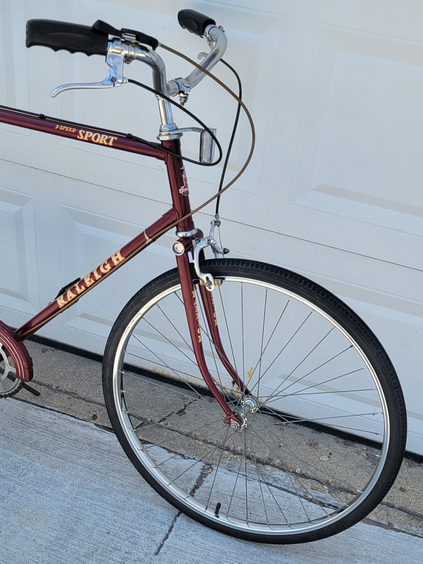 Raleigh 3-Speed Sport men's bicycle - photo 4