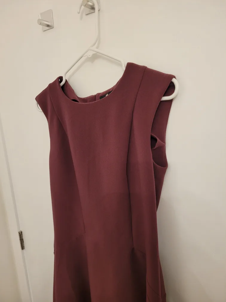 H&M Dress - Size 10 - Burgundy image indicator(2)