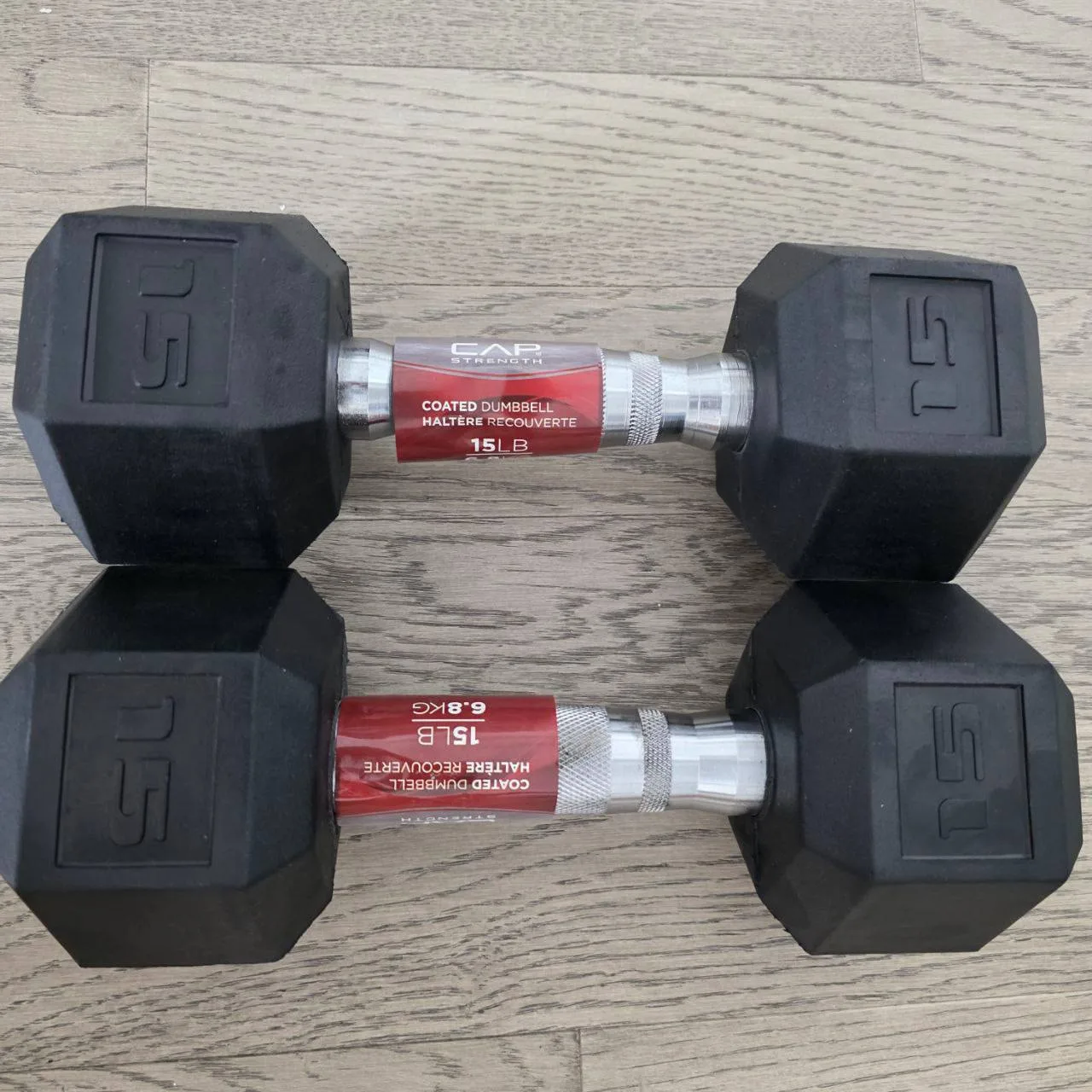 Dumbbell Set 15/10/5 lb image indicator(2)