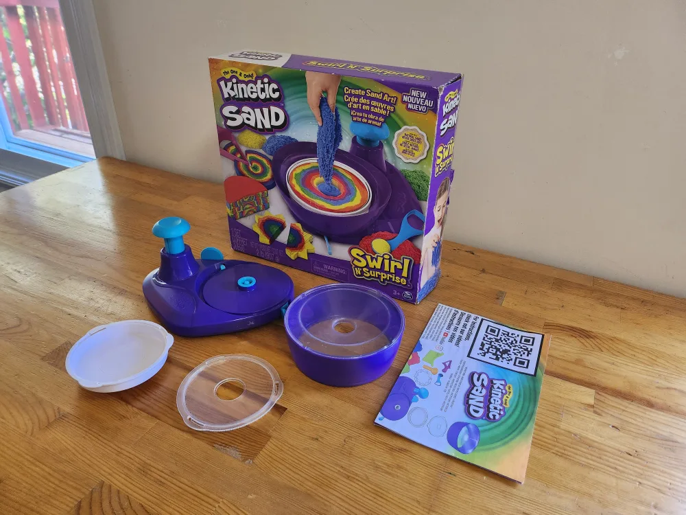 Kinetic Sand Swirl N' Surprise Set image indicator(2)