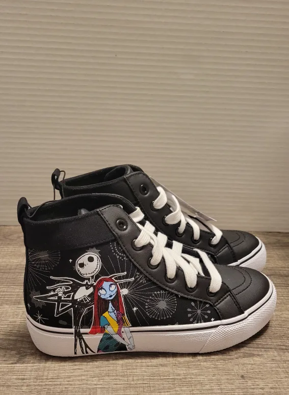 Disney Nightmare Before Christmas High Top Sneakers - Size 8 image indicator(6)