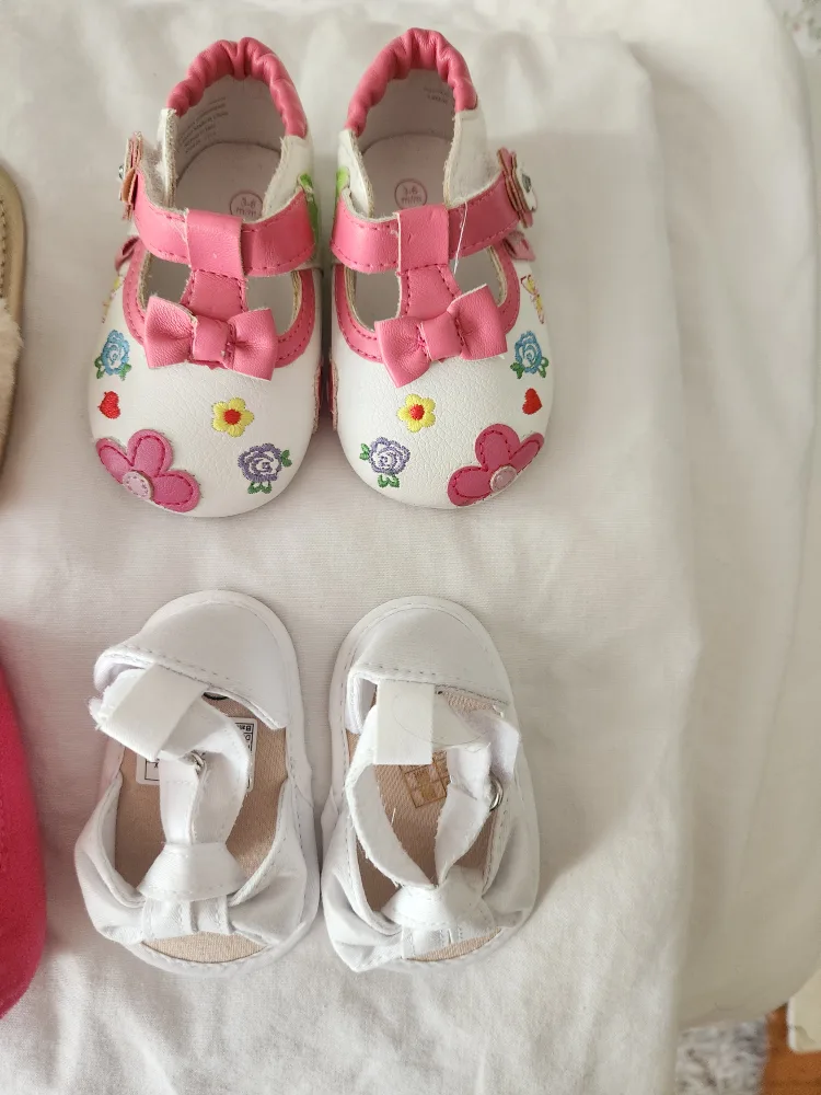 Baby Shoe Bundle: Sandals, Moccasins, Socks image indicator(2)