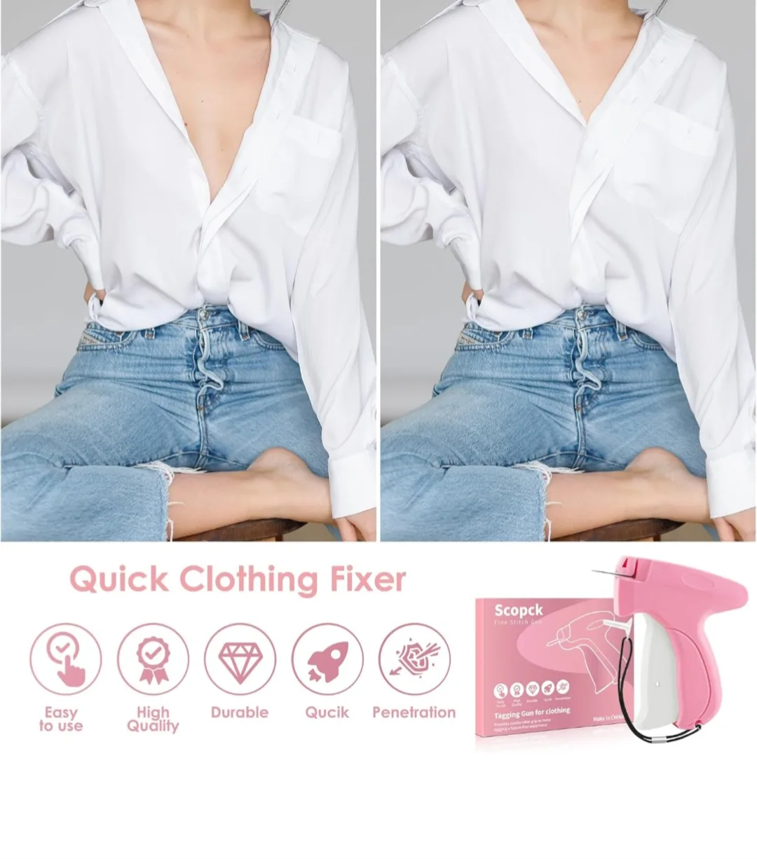 Stitch Gun for Clothes image indicator(5)