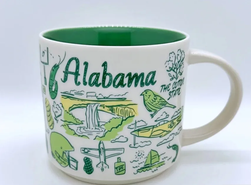Starbucks Alabama Collection Mug thumbnail