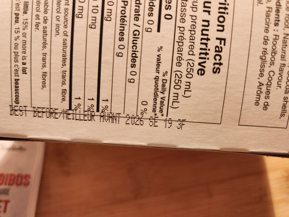 President's Choice Maple Rooibos Red Tea - photo 2