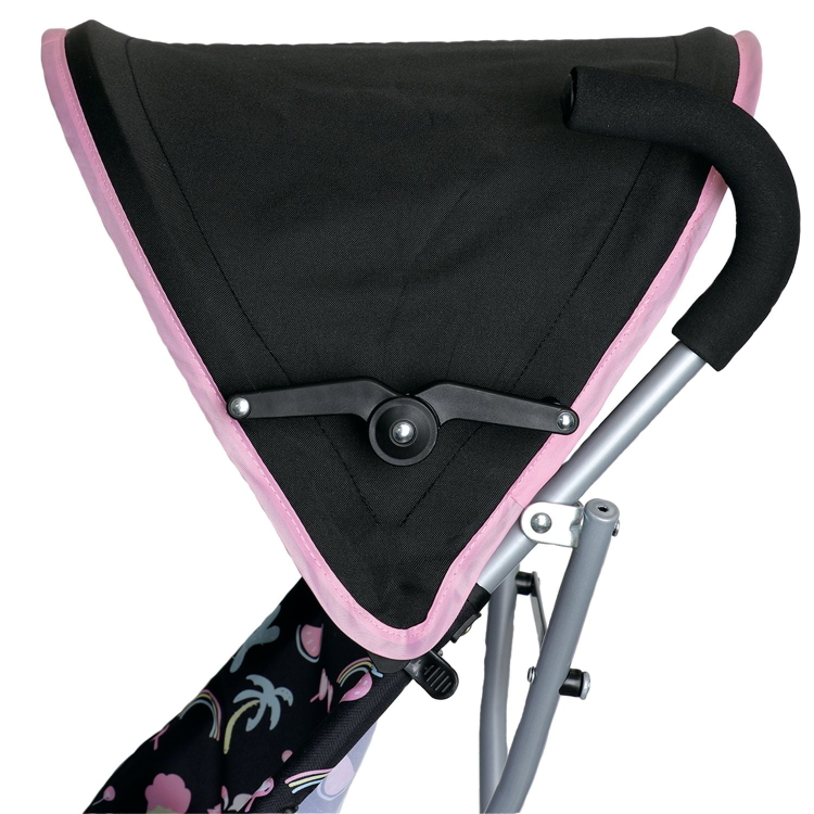 Umbrella Stroller - Black & Pink - photo 2