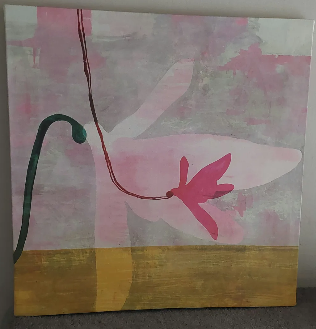 Abstract Floral Painting thumbnail