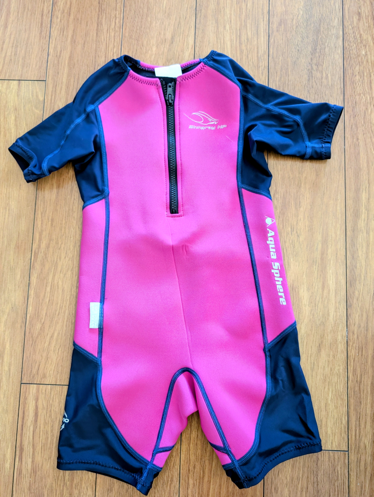Aqua Sphere Kids' Wetsuit - Pink & Blue size 6