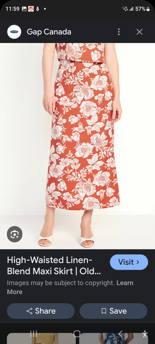 Gap Old Navy Floral Maxi Skirt XXL - photo 3