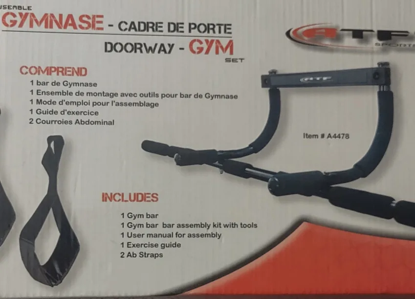 (NEW) ATF Sports Doorway Gym Set thumbnail