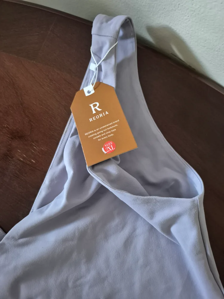 Reoria XXL Lavender Bodysuit - New with Tags image indicator(2)