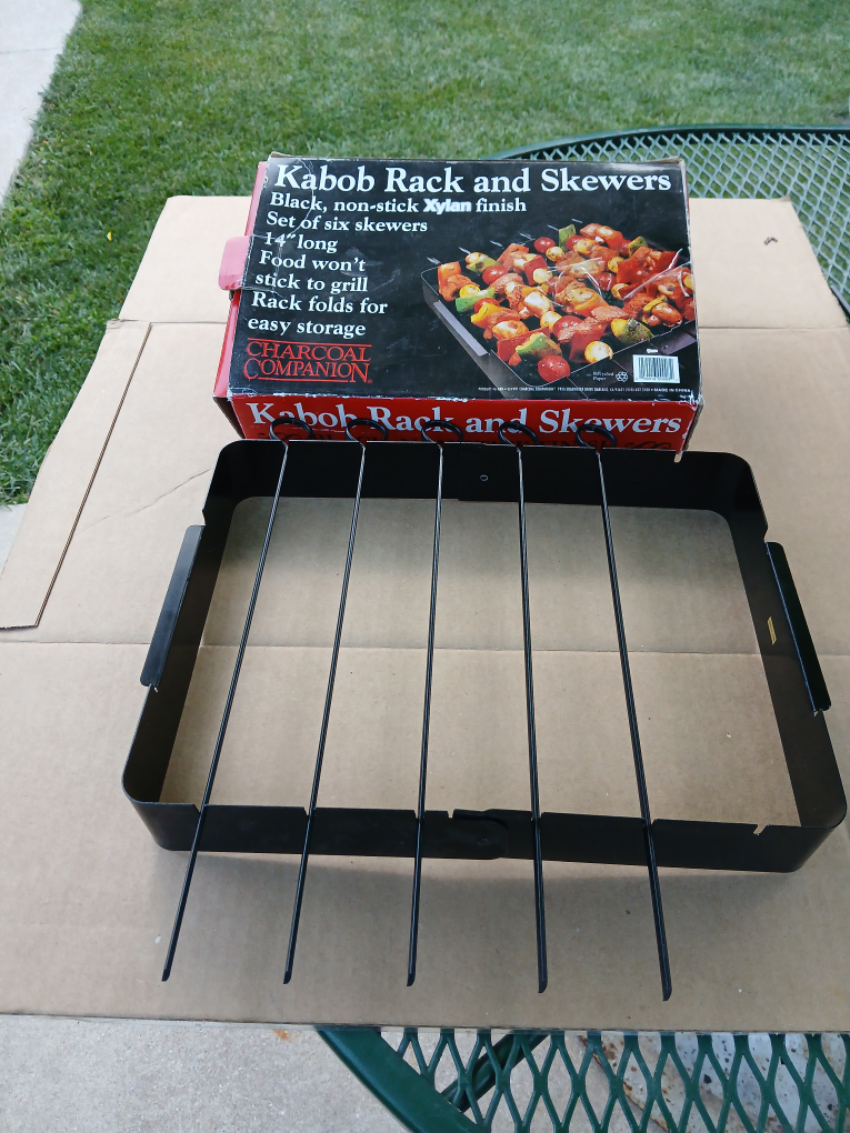 Charcoal Companion Kabob Rack and Skewers - photo 2