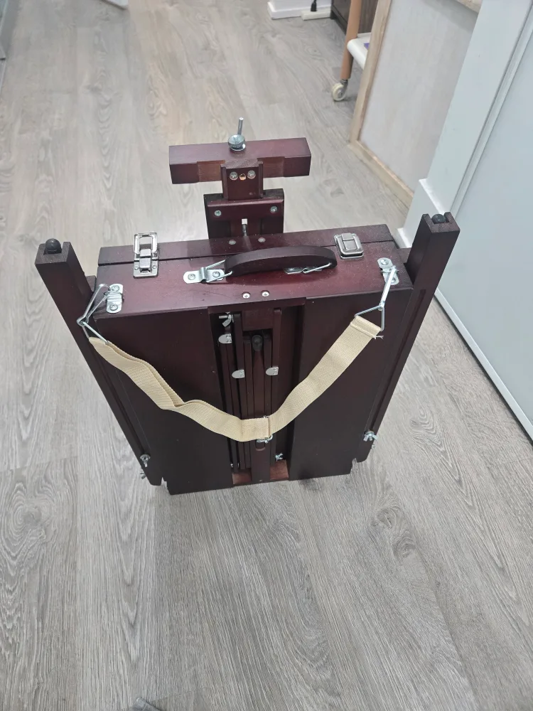 Dark Brown Wood Easel thumbnail