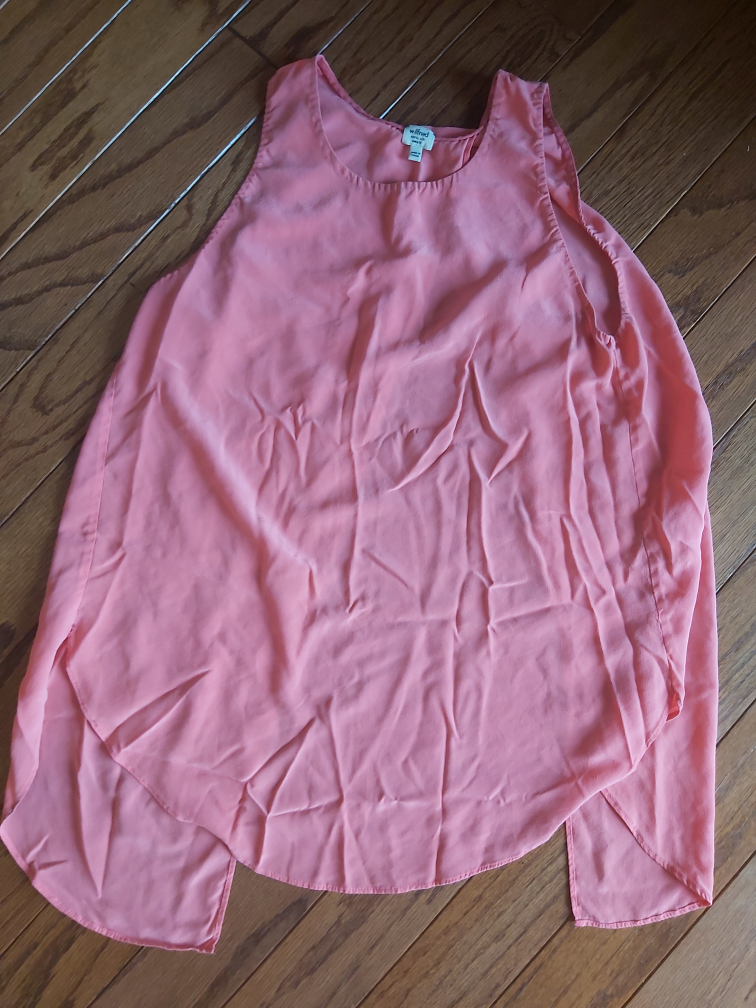 Wilfred Silk Tank Top - Size Small