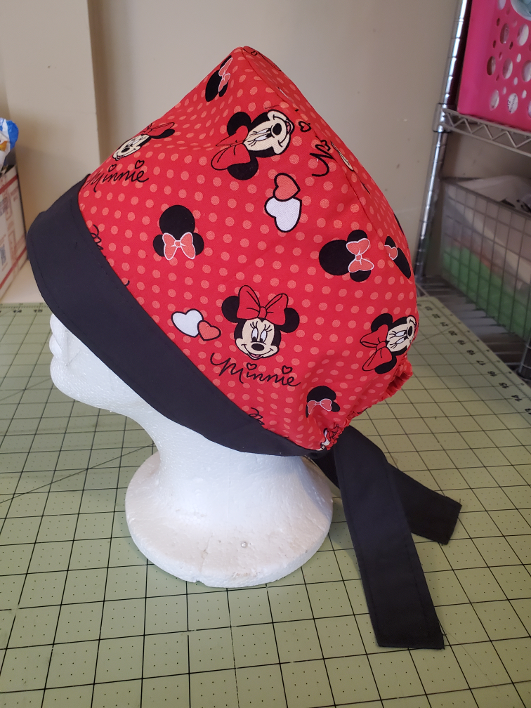 Minnie Mouse Scrub Cap, Red - photo 3