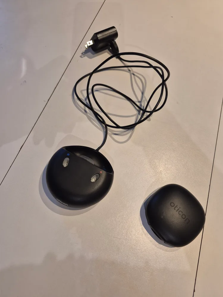 Oticon Hearing Aids with Charger thumbnail