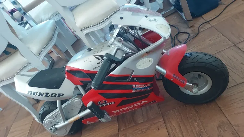 Electric Mini Motorcycle "🧡" #freecycle thumbnail