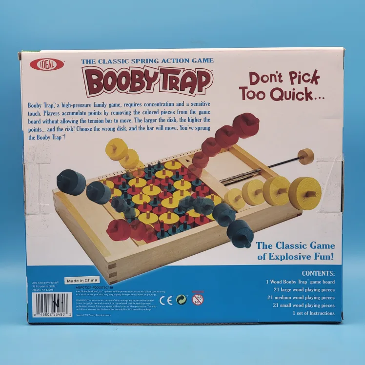 🥳NEW🤩 Ideal BOOBY TRAP Game - Classic Spring Action image indicator(3)