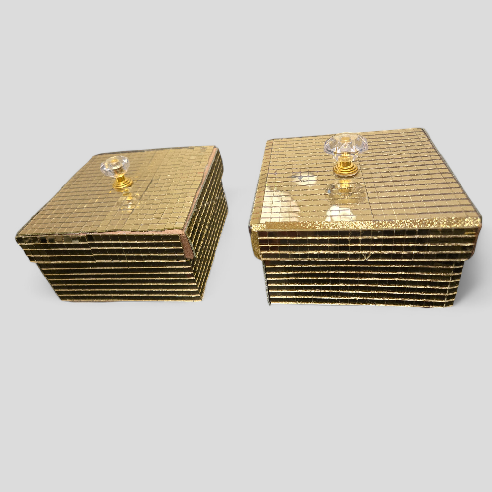 Decorative Mirrored Boxes