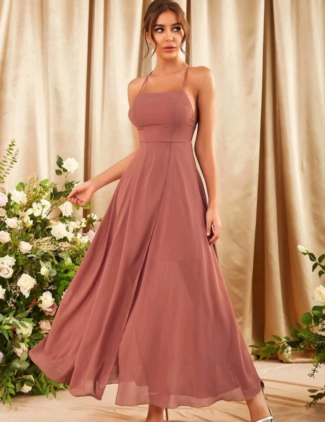 Pink Maxi Dress image indicator(8)