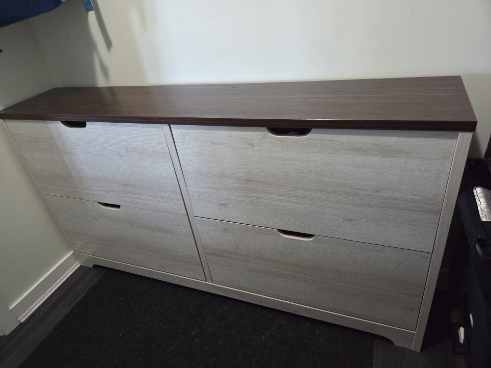 Shoe Cabinet with Drawers