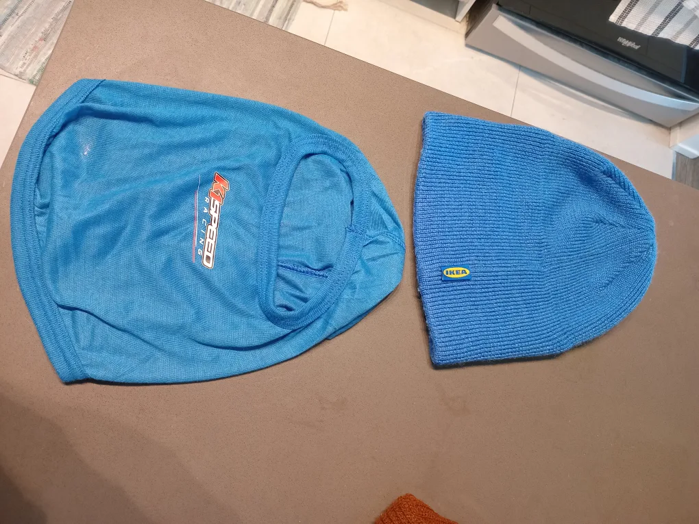 IKEA Blue beanie & K-Speed Racing ski mask thumbnail