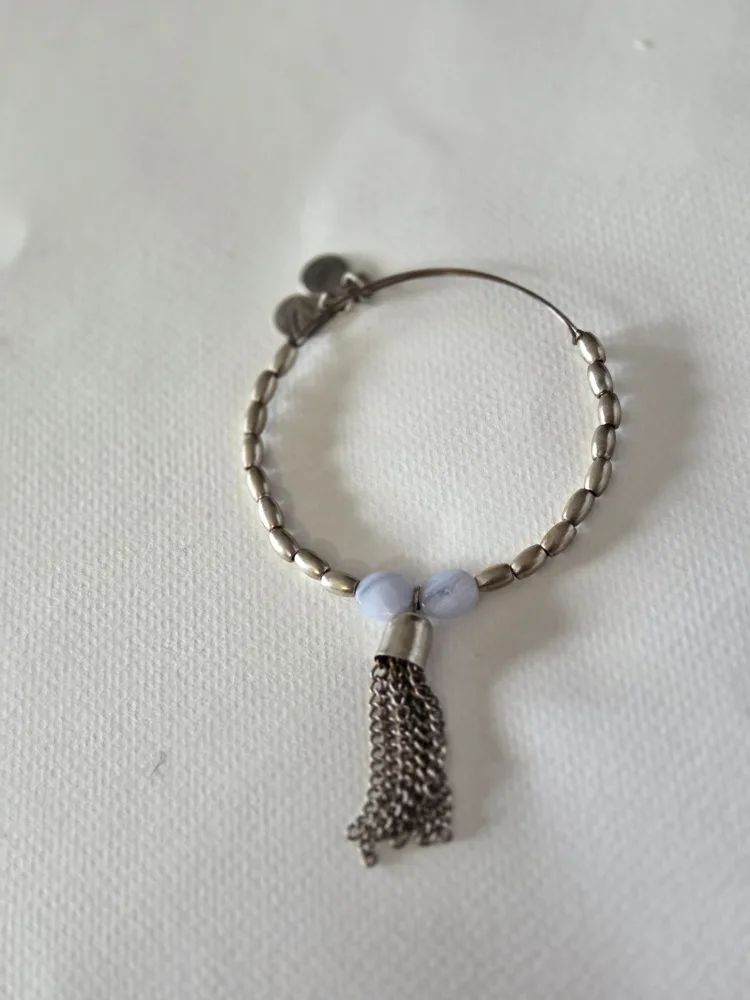 Alex and Ani Silver Bangle Bracelet thumbnail