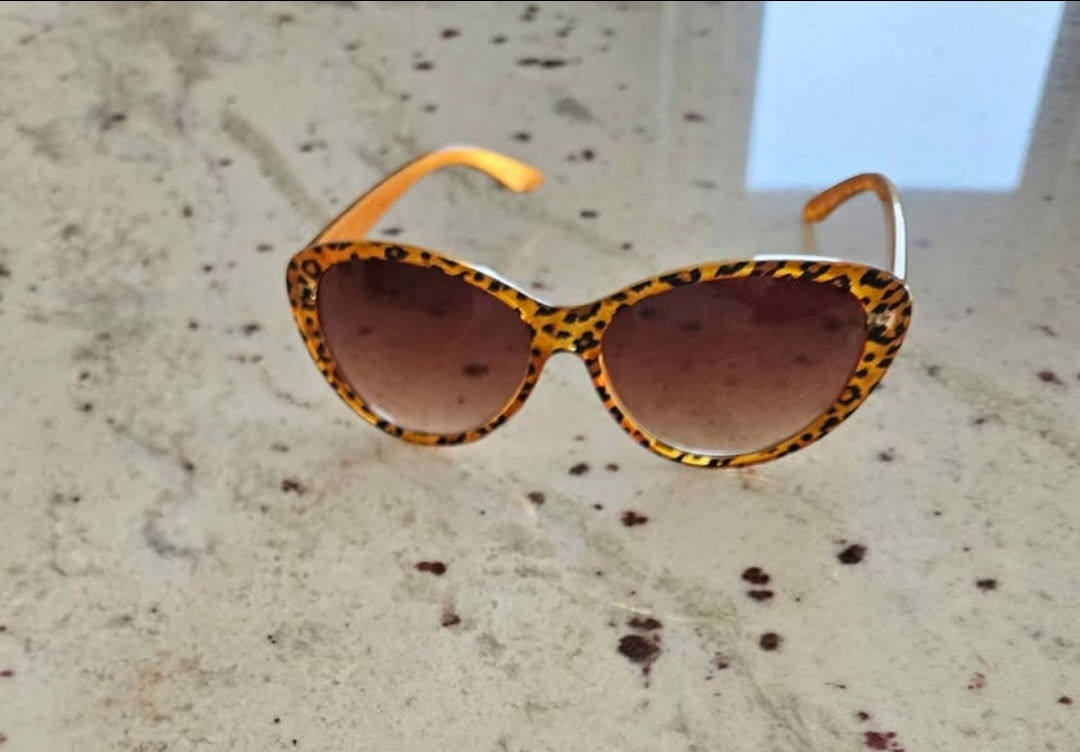 Leopard Print Sunglasses