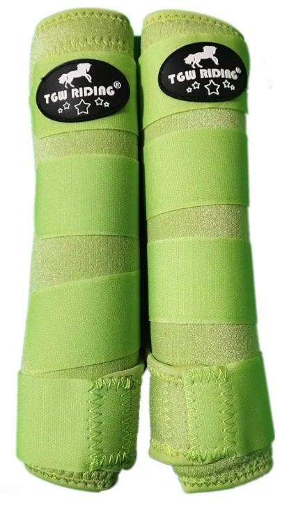 New TGW Riding Horse Leg Wraps (Mint Green, S) image indicator(2)