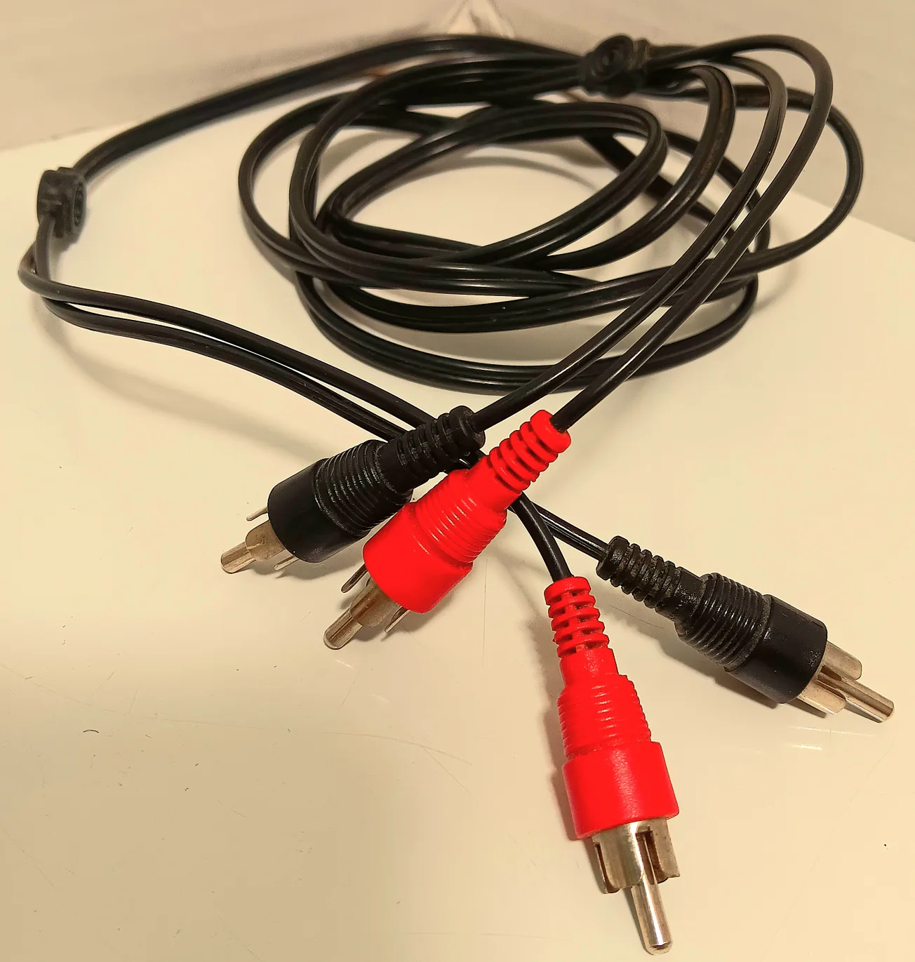 🔌Red & Black RCA Cable 74 inches long🔌 thumbnail