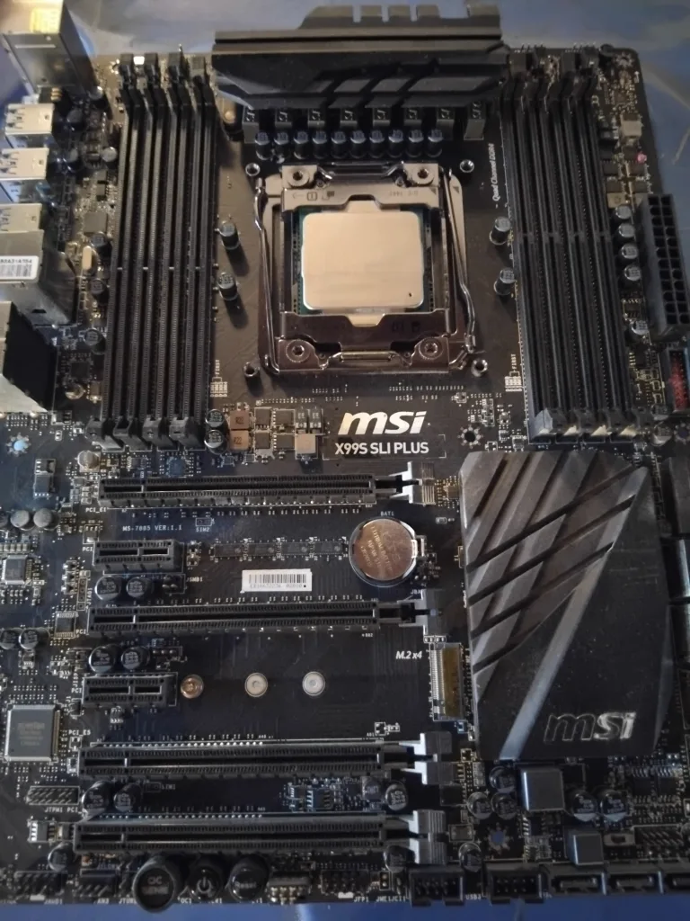 MSI X99S SLI PLUS Motherboard & Intel i7-5820K CPU thumbnail