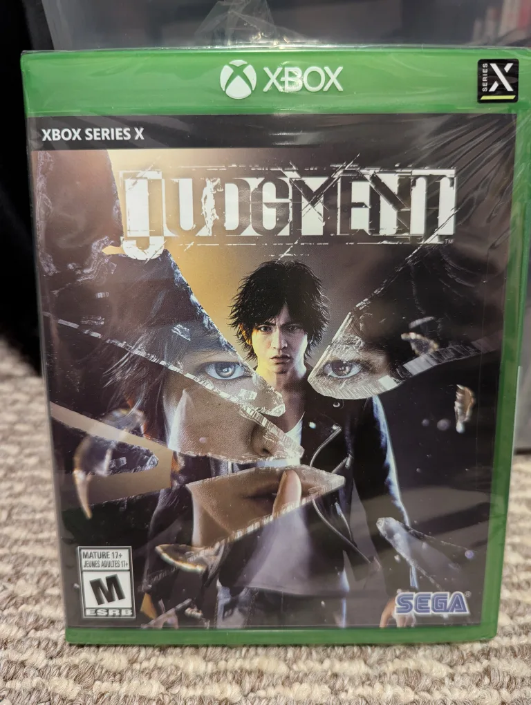 Xbox series X Judgment game thumbnail
