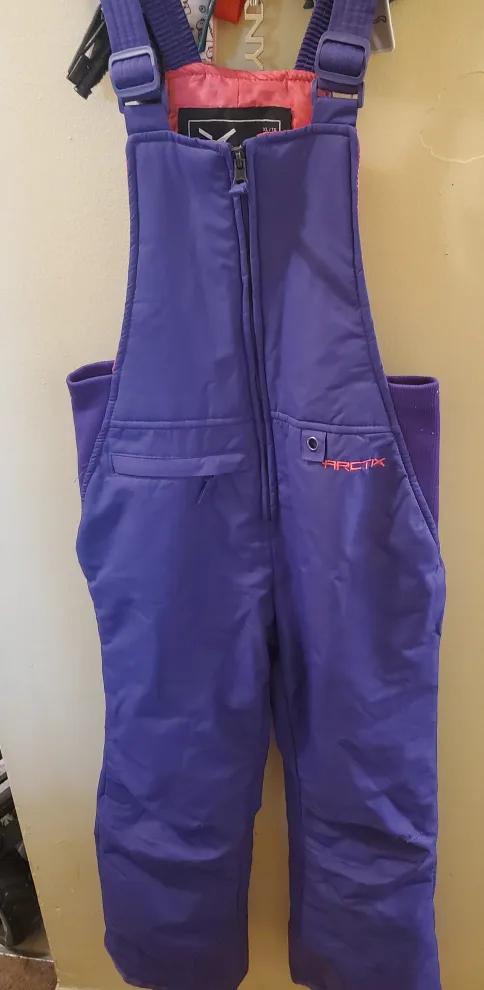 Arctix Youth Purple Snow Pants - Size 10 -11 years old thumbnail