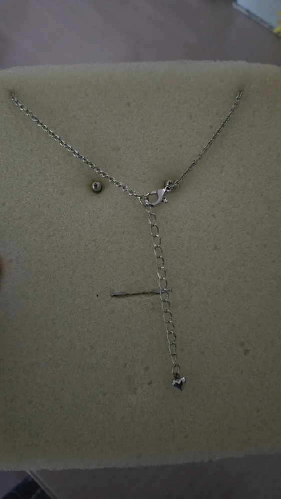 Blue Rhinestone Necklace & Earring Set image indicator(2)