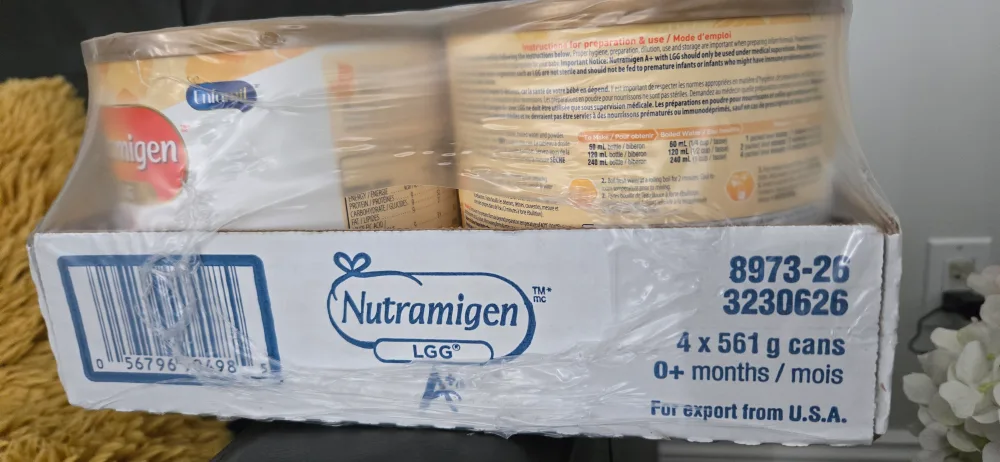 Nutramigen LGG Baby Formula (4 x 561g) - New! thumbnail