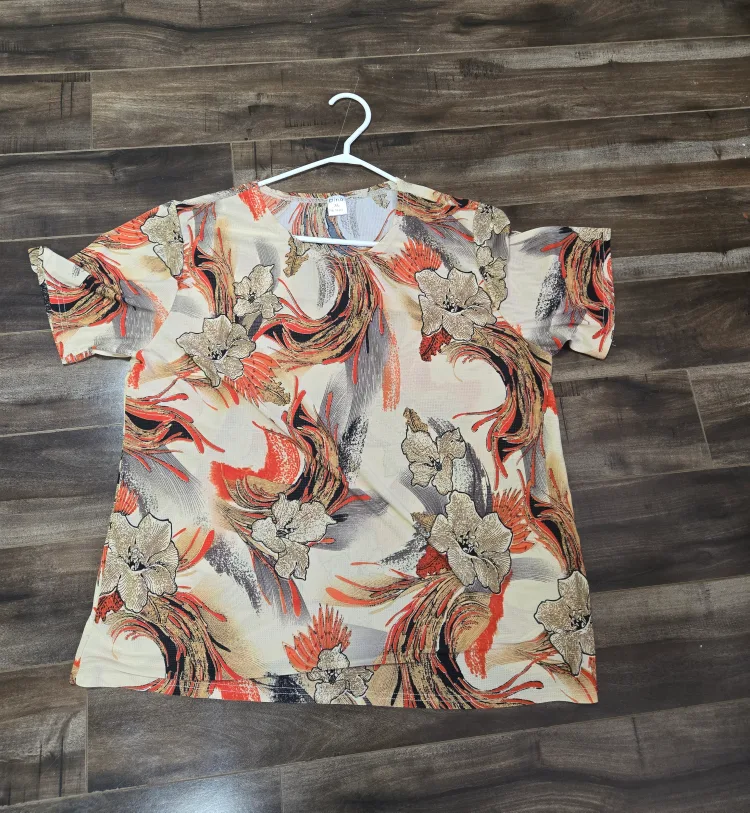 Floral Print Top - EU Size 40 thumbnail