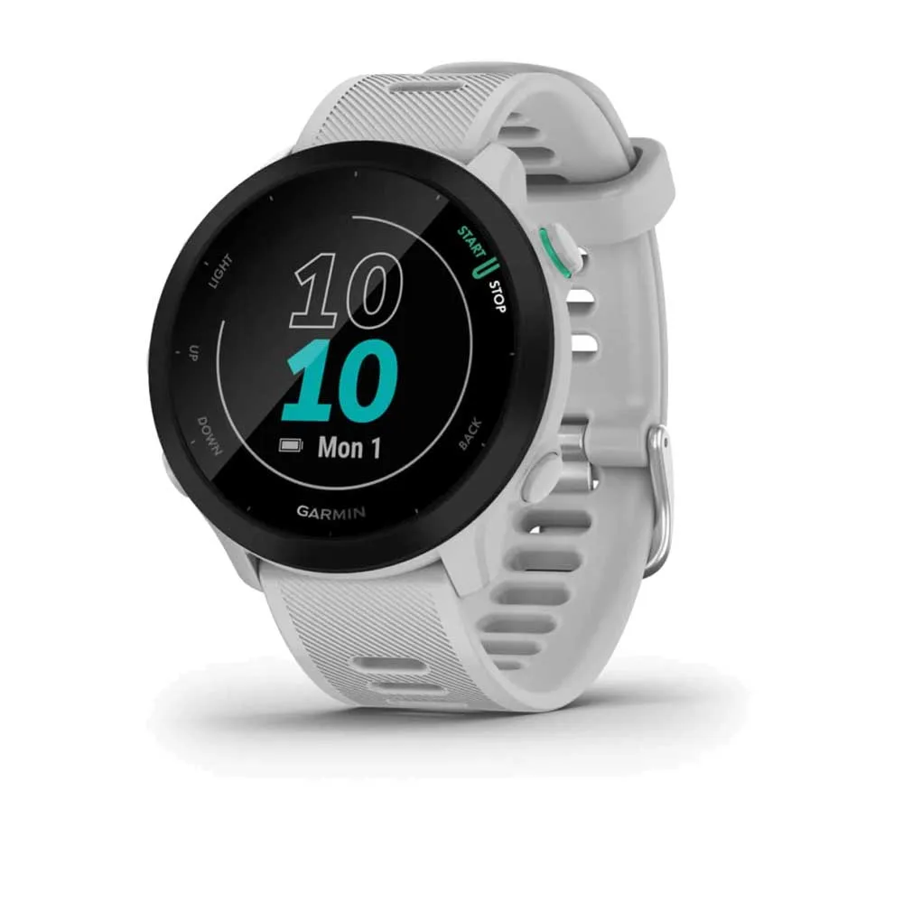 Garmin Forerunner 55 GPS Running Watch – White – New with Box thumbnail