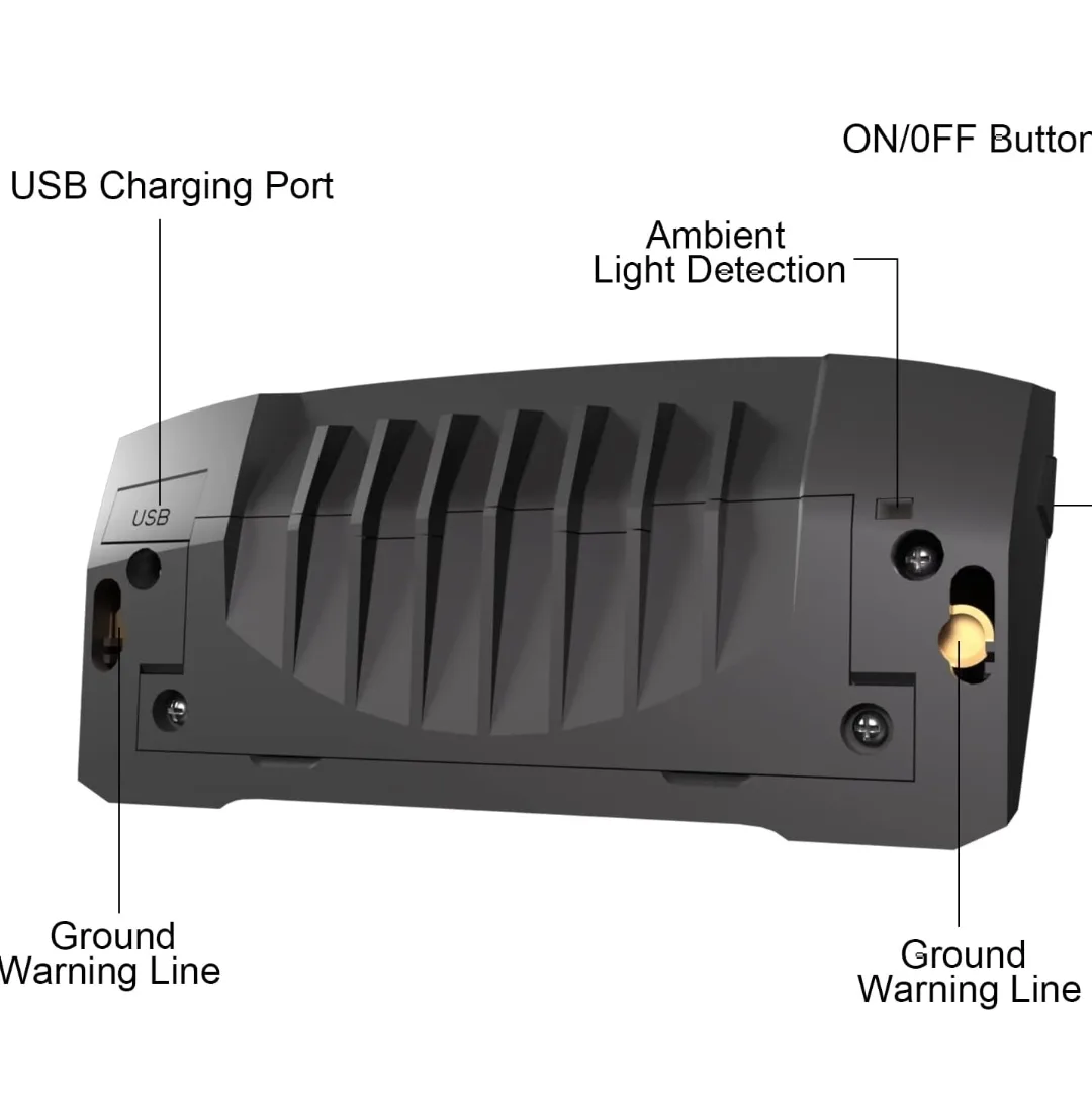 Meilan X5 Smart Bike Tail Light – Wireless Turn Signals image indicator(10)