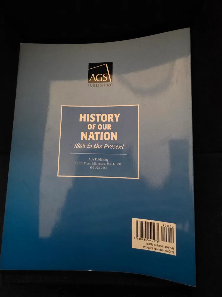 History of Our Nation 1865 to the Present Workbook image indicator(2)