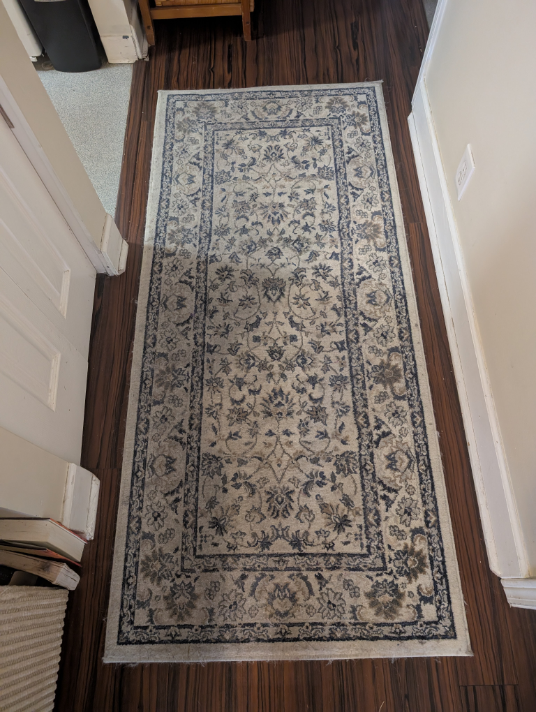 Area Rug - Floral Design