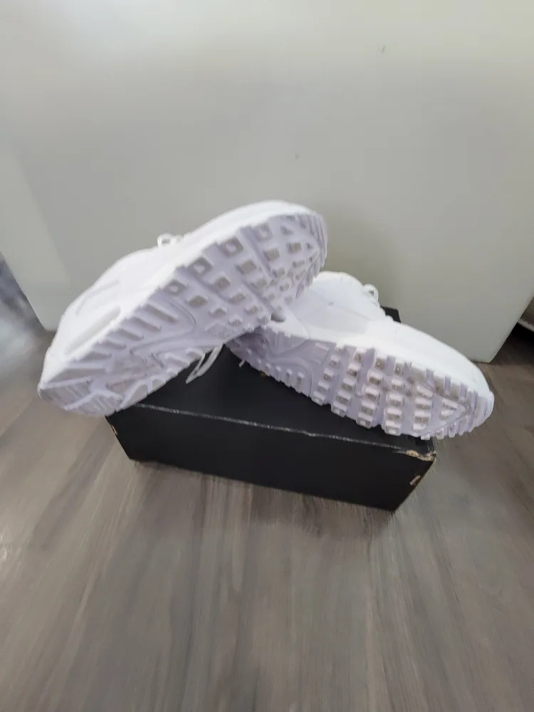 Nike Air Max 90 Triple White US 12 image indicator(3)