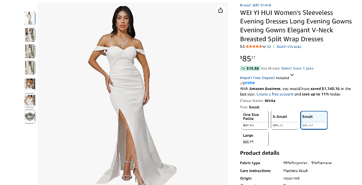Women's Sleeveless Evening Dress BNIB - photo 2